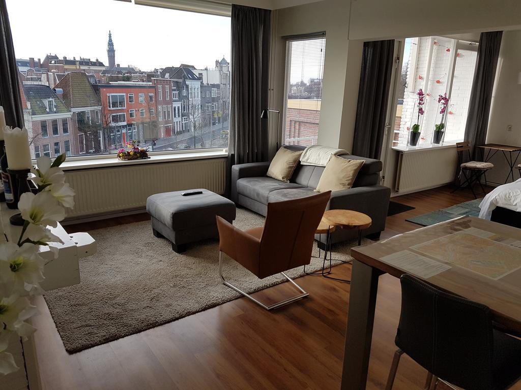 Schitterend Appartement In Binnenstad 흐로닝언 외부 사진